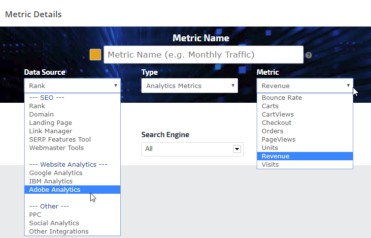 Adobe Analytics metrics
