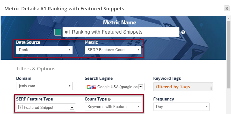 Insight Graph keywords ranking feataured snippets